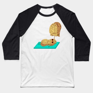 Funny peanut on the beach Baseball T-Shirt